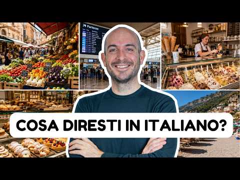 PARLA ITALIANO in queste situazioni quotidiane 🇮🇹