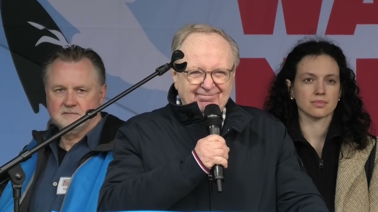 Schlussrede von Michael Müller, Aufruf "Berliner Appell" auf der Friedensdemo am 3.10.2024 in Berlin