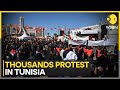 Thousands protest against the socio-economic crisis in Tunisia | Latest News | WION