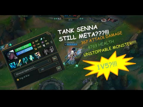 KRAKEN SLAYER SENNA IS BAD??? IS TANK SENNA STILL META IN SEASON 11?????!!!!!!