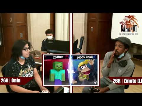 Bahamut Grand Finals 26R | Onin (Steve) vs 26R | Zinoto (Diddy Kong)