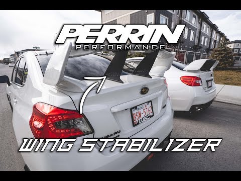 Perrin Wing Stabilizers "Stiffy" Install / 2015-2019 Subaru WRX and STI