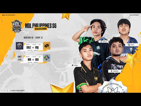 🔴 LIVE | MDL PH S6 | FILIPINO - Week 6 Day 2