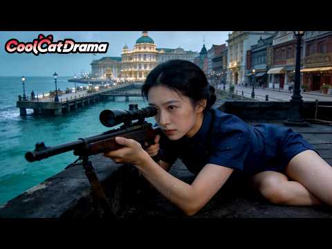 Intense dockside sniper battle! Street vendor turns out to be sniper king, defeats all! #Assassin