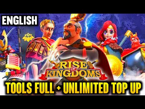 Update Rise Of Kingdoms ENG Server GM - Tools Full & Unlimited Recharge