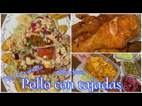 #POLLO FRITO CON #TAJADAS / COMIDA TÍPICA HONDUREÑA ❌