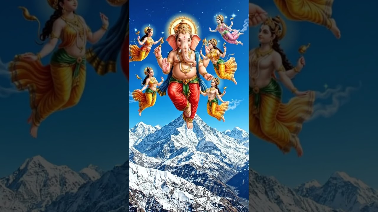 ASMR GANESH JI COMING #shortsfeed #viralvideo #ytshorts #bhajan #trendingshorts #yt#aishortsycreate