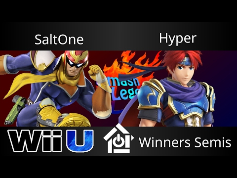 Smash Legends 2/17/17 - SaltOne (Captain Falcon) vs Hyper (Roy) - Smash 4 Winners Semis