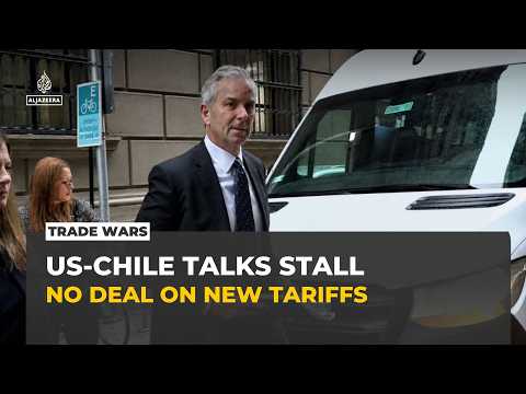 Chile-US trade talks end without deal amid tariff pressure to join Shield of the Americas