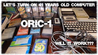 Testing an Oric-1 from the UK. Will it work?