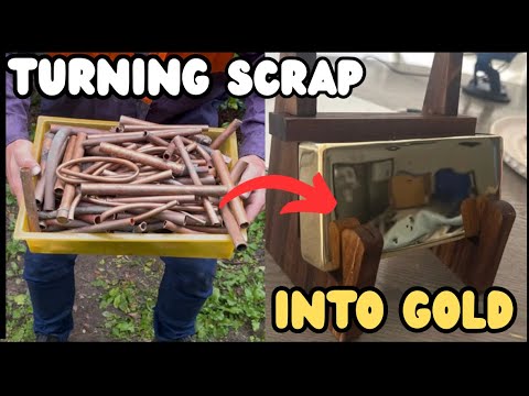 PERFECT NORDIC GOLD INGOTS-ASMR Scrap Metal Melting-Trash To Treasure