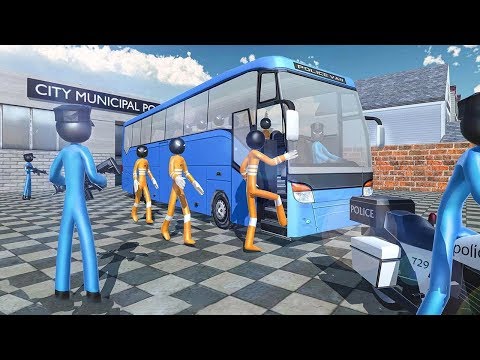 Stickman Criminals Transport Plane (by Gamerz Studio Inc) Android Gameplay [HD]