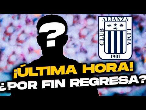 ¡ÚLTIMA HORA! ¿Este jugador por fin regresa a Alianza Lima?🔥