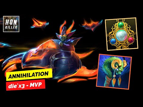 HoN Doctor Repulsor ICON OF THE GODDESS with KULDRA'S SHEEPSTICK - MVP