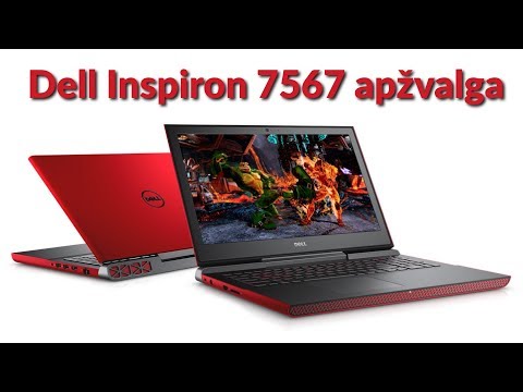 Nešiojamas kompiuteris Dell Inspiron 15 7567 i7-7700HQ/8/1T/105 video