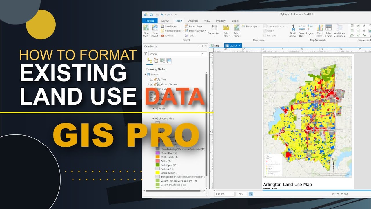 How To Create A Land Use Map in GIS Pro