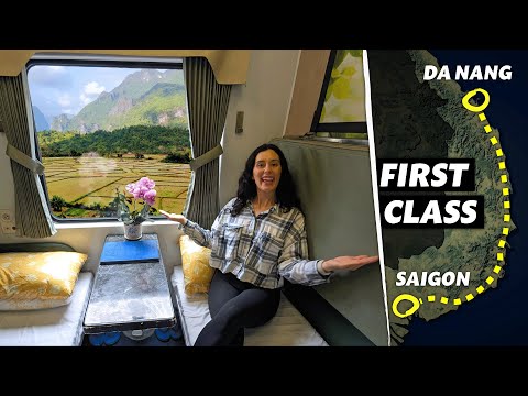 What Vietnam's FIRST CLASS Train Is Really Like