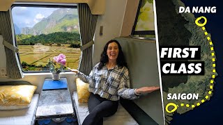 What Vietnam's FIRST CLASS Train Is Really Like