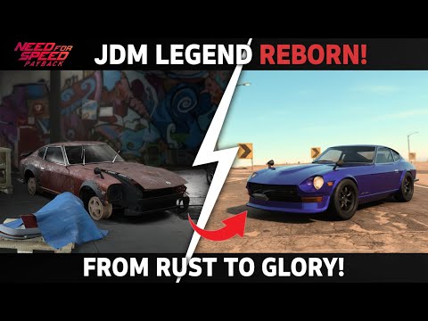 FROM RUST TO GLORY! Building the Legendary Devil-Z in NFS - Payback!