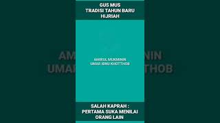 Download lagu Gus Mus Tradisi Tahun Baru Hijriah salah kaprah ke-1 #shorts mp3