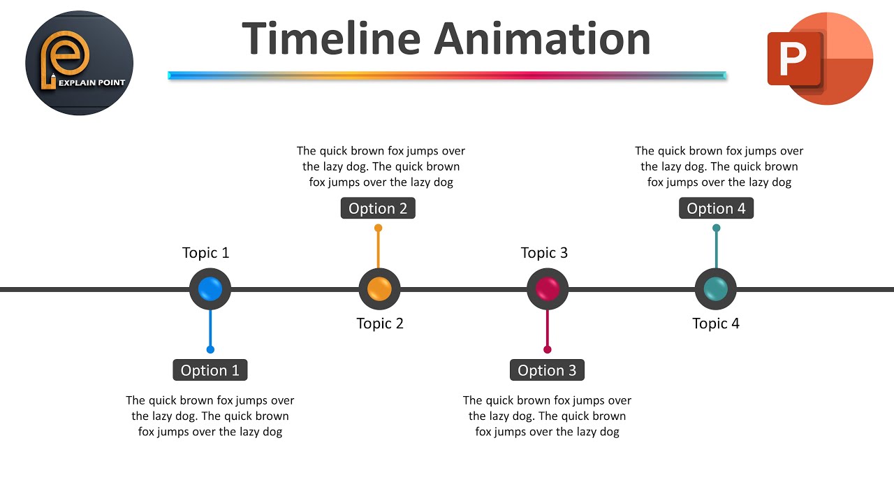 Animated PowerPoint Timeline Slide Design: Comprehensive Tutorial