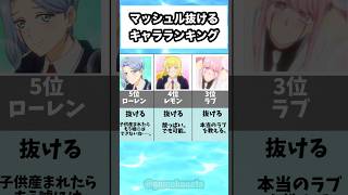 マッシュル抜けるキャラランキング