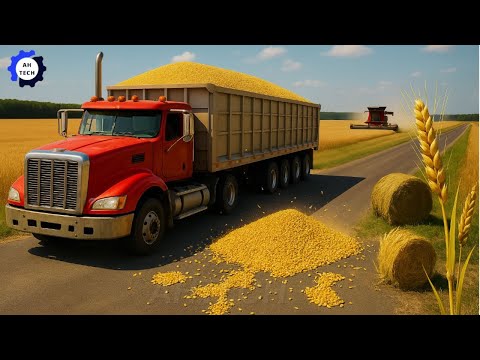 How US Farmers Harvest & Process 9.2M Tons of Crops #6 | Most Satisfying Agriculture Technology