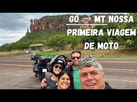 Nossa PRIMEIRA VIAGEM de MOTO | De Goianira - GO a Nova Xavantina - MT de CBR 1000RR