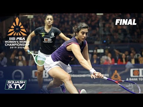 Squash: CIB PSA Women's World Champs 2019/20 - Final Roundup - El Welily v El Sherbini