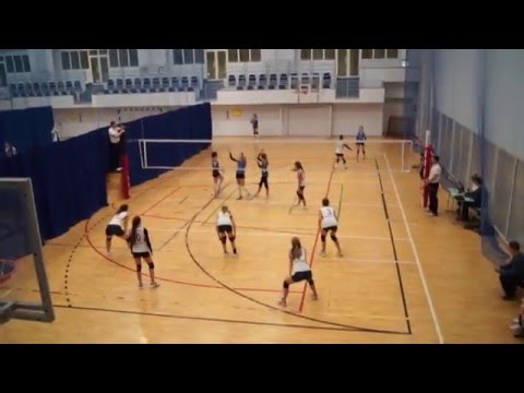 Mazowiecka Liga Młodziczek - II Turniej;  MUKS Volley Płock - UKS Pułaski Warszawa  2:0