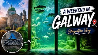A Weekend in Galway City ☔ | Staycation Vlog | Galway Atlantaquaria 