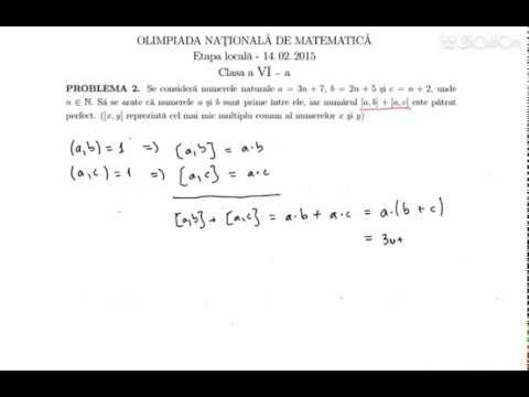 Olimpiada locala Matematica, clasa a VI-a (3)