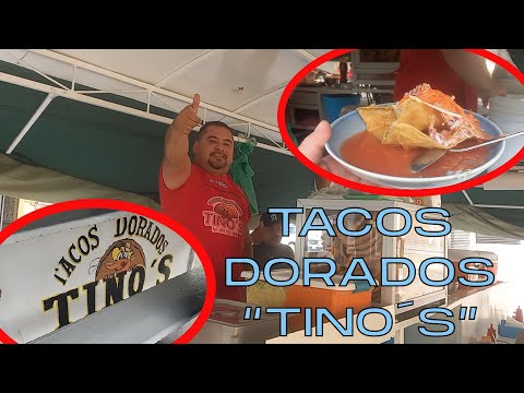 Tacos de camarón dorados “LOS TINOS " en Escuinapa Sinaloa