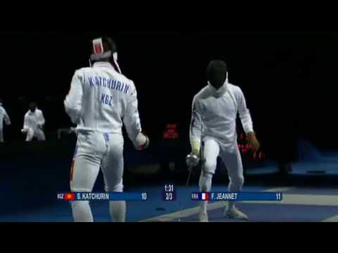 Beijing 2008 - MEI - L64 - Jeannet F FRA v Katchurin KGZ - 2 of 2