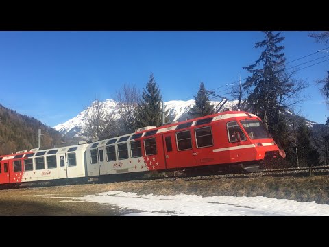 [FR/DE] Trafic ferroviaire/Bahnverkehr TMR Regionalps Martigny-28.1.2018-Transports Publics Suisses