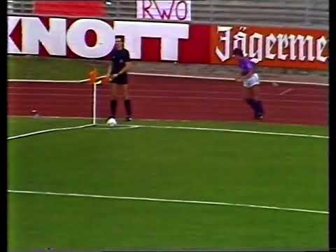 1986/1987 07. Spieltag 2. Bundesliga Rot-Weiß Oberhausen  -VfL Osnabrück