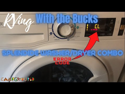 Splendide Washer error code CL, how to fix.