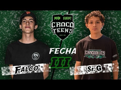 SR.G vs FALCO - 8vos - Fecha 3 ( Torneo 2018 ) - Crocoteens