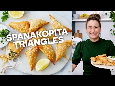 Spanakopita triangles - Make yourself at home with Woolworths