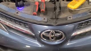 2013 Toyota Rav4 AC Stopped Working Leak At Condenser