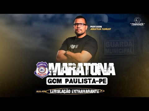 GCM DE PAULISTA | LEI DO SUSP | LEI 13.675/18.