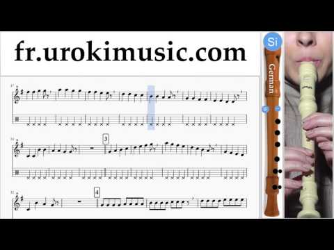 Cours de Flute à bec G. Pink - Just Give Me A Reason Partie#1 Partitions Mélodie Сhansons Tuto