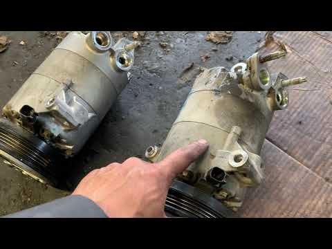 Ford Transit Connect A/C Compressor Replacement (No A/C)