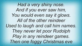 Hank Thompson - Rudolph The Red-Nosed Reindeer Lyrics