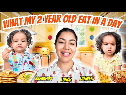 What my 2 year olds eat in a day. Ft. Lianna divishha | HINDI | WITH ENGLISH SUBTITLES |