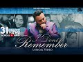 I Don't Remember ( Lyrical Video ) Deep Jandu | Sukh Sanghera | Nikkesha  | New Punjabi Songs 2022