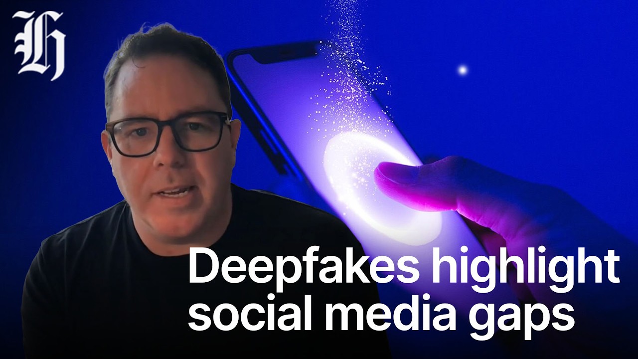 Deepfakes used as war propaganda highlight social media gaps | Ryan Bridge TODAY