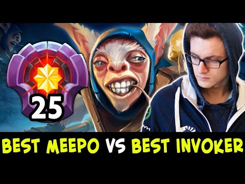 meepo match immortall  top 1 vs top 1 invoker!!!! MEEPO  VS shaker ! !! Counters!!! ez win