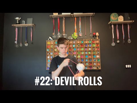 4A Offstring Yoyo Trick Tutorial #22: Devil Rolls