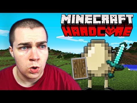 Egg's Adventures: Day 1 (Minecraft Hardcore)